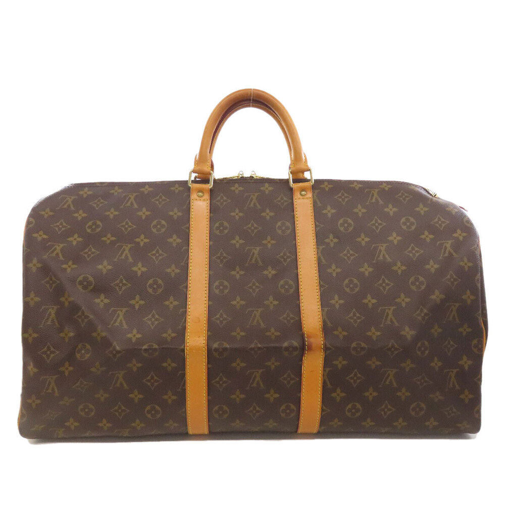 Louis Vuitton Canvas Boston Keepall Bag Monogram